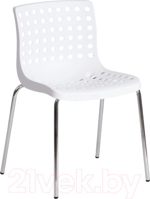 Стул Tetchair Skalberg (белый/хром)