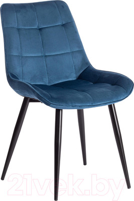 Стул Tetchair Abruzzo (синий HLR 63/черный)