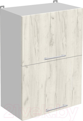 Шкаф навесной для кухни Артём-Мебель 500мм СН-114.82 (ДСП дуб крафт белый)