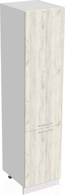 Шкаф-пенал кухонный Артём-Мебель 500мм СН-114.74/1 (ДСП дуб крафт белый)