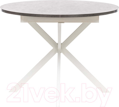 Обеденный стол Импэкс Leset Капри (камень темный/белый)