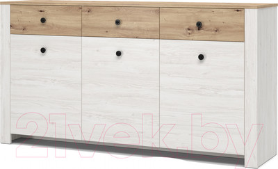 Тумба MySTAR Хинтон 122.05.00 (сосна рандерс/дуб онтарио)