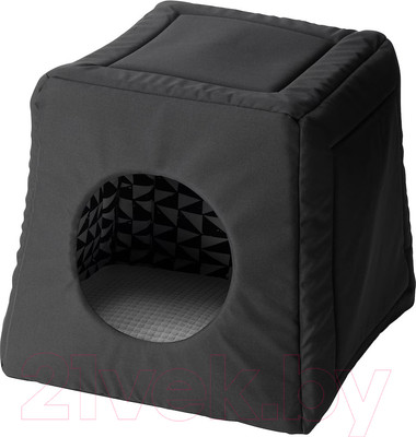 Домик для животных Ikea Лервиг 193.175.70 (черный)