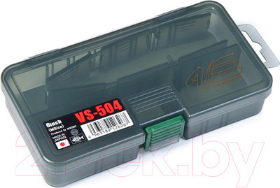 Коробка рыболовная Meiho Versus VS-504 (161x91x31, черный)