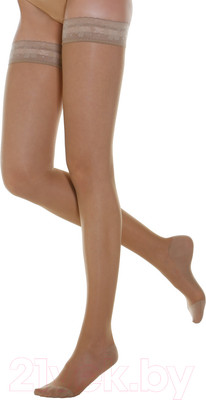 Чулки компрессионные RelaxSan Basic Plus 870P, 140 den, 2 кл.к. (22-27 mmHg, р.3, т.беж)