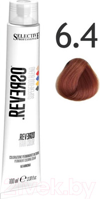 Крем-краска для волос Selective Professional Reverso Superfood 6.4 / 89064 (100мл, темный блондин медный)
