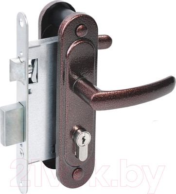 Замок врезной Зенит Абсолют ЗВ4.2-08 (антик медь)