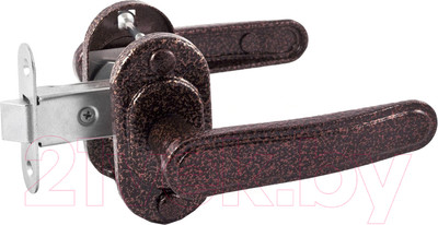 Защелка врезная Омега ЗЩ2.05 (медь)