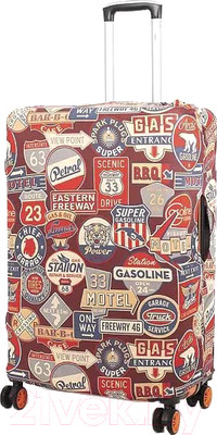 Чехол для чемодана Grott 210-LCS459-L-DCL (Light Color)