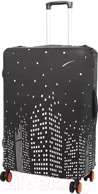 Чехол для чемодана Grott 210-LCS539-M-DCL (черный)