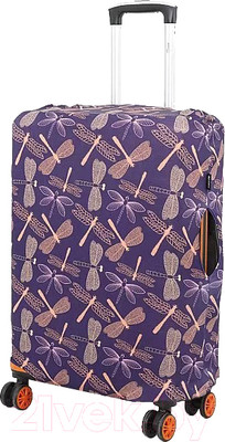 Чехол для чемодана Grott 210-LCS645-M-DCL (Dark Color)