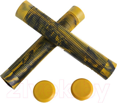 Грипсы для самоката Ateox G-3-5 (черный/желтый)