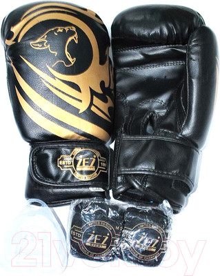 Набор для бокса детский ZEZ Sport Tiger-2-OZ