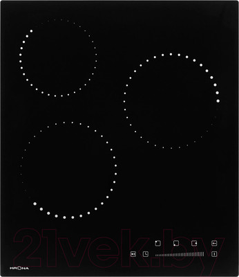 Электрическая варочная панель Krona Corto 45 BL / КА-00002182