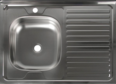Мойка кухонная Vladiks L-401 0.6мм (левая)