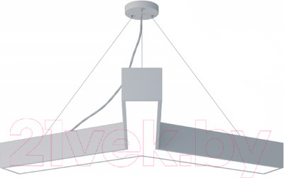 Потолочный светильник ЭРА Geometria Igrek SPO-143-W-40K-056 / Б0058888