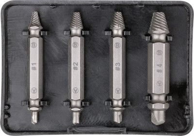 Набор экстракторов FIT Профи S2 сталь / 36452 (4шт)