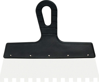 Шпатель Курс Фасадный нержавеющий зубчатый 250мм / 06609