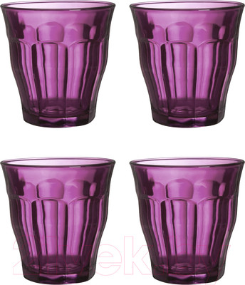 Набор стаканов Duralex Picardie Plum 1027JC04A0111