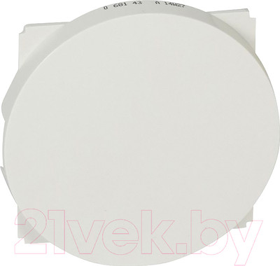 Декоративная заглушка для розетки Legrand Celiane 68143 (белый)