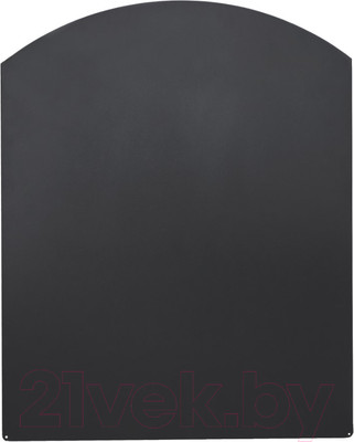 Предтопочный лист КПД LP08 2мм 1200x1000мм (черный)