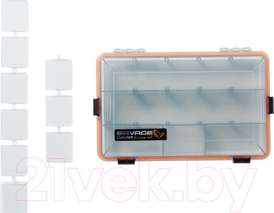 Коробка рыболовная Savage Gear WP Lurebox 4B Smoke / 74224