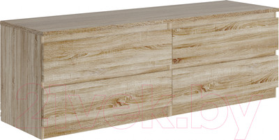 Тумба Mio Tesoro Мальта 4 ящика 160x54 2.05.02.030.3 (сонома)
