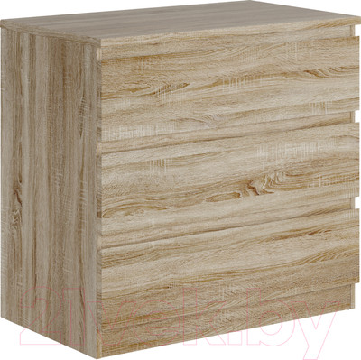 Комод Mio Tesoro Мальта 3 ящика 80x76 2.05.02.040.3 (сонома)