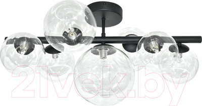 Потолочный светильник Mirastyle XL-20991/7 BK+TG