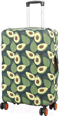 Чехол для чемодана Grott 210-LCS735-M-LCL (зеленый)