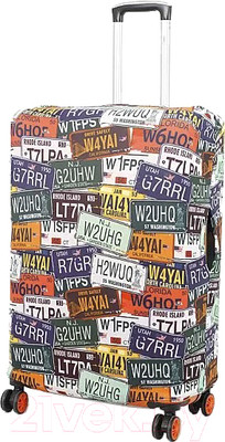 Чехол для чемодана Grott 210-LSC400-L-LCL (Light Color)