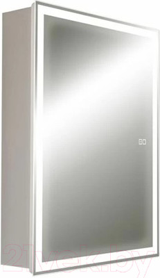 Шкаф с зеркалом для ванной Silver Mirrors Киото-2 60 R / LED-00002682 (с подогревом)
