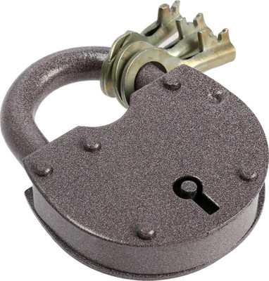 Замок навесной No Brand ЗВС-2 d12мм (3 ключа)