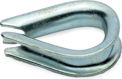 Коуш для канатов ЕКТ М8 DIN6899 / B007918 (2шт)