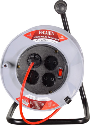 Удлинитель на катушке Ресанта СУ-2x1-30/2 (61/118/4)