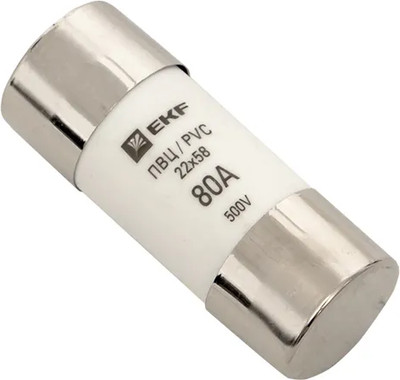 Предохранитель плавкий EKF Pvc-22x58-80