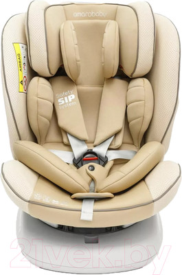 Автокресло Amarobaby Champion Isofix / AMARO-2008CH-Be (бежевый)
