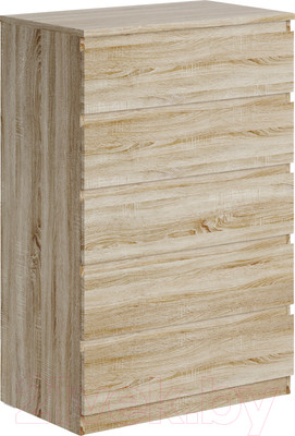 Комод Mio Tesoro Мальта 5 ящика 80x121 2.05.02.090.3 (дуб сонома)
