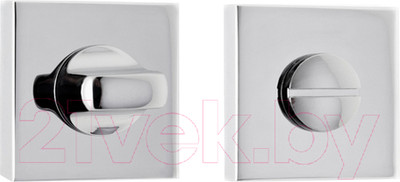Фиксатор дверной защелки VELA Prima WC-Quadro (хром)