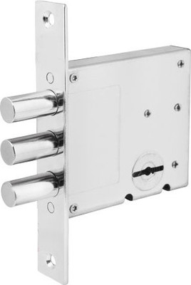 Замок врезной VELA V47-CR (хром)