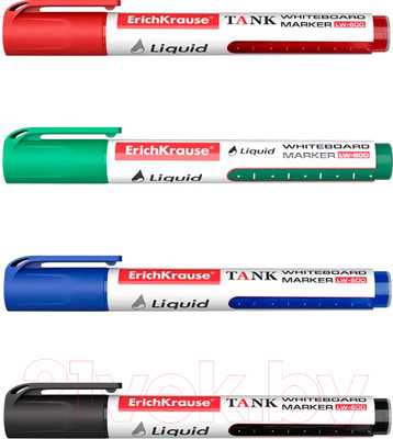 Набор маркеров Erich Krause Liquid LW-600 / 58362 (4шт)
