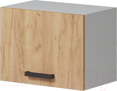 Шкаф под вытяжку Genesis Мебель Алиса Craft 500 (белый/дуб золотой)