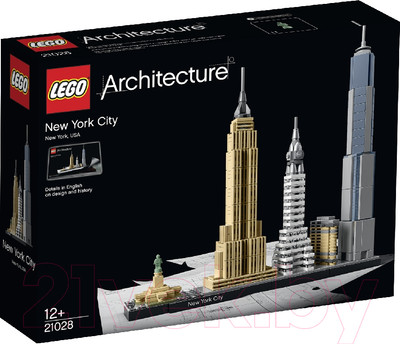 Конструктор Lego Architecture Нью-Йорк / 21028