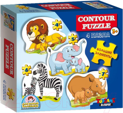 Набор пазлов Topgame Африка / 01342