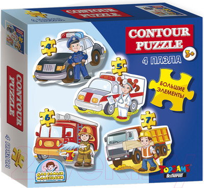 Набор пазлов Topgame Профессии / 01343