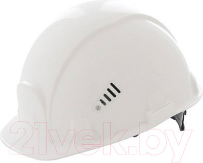 Защитная строительная каска РОСОМЗ Визион СОМЗ-55 / 78217 (белый)