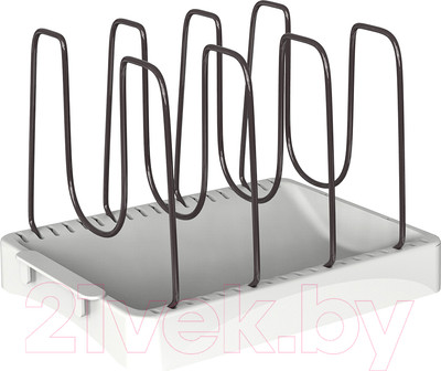 Сушилка для посуды Smart Solutions Ronja / SS-DO-STABS-GRBL (светло-серый/темно-сливовый)