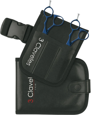 Набор парикмахерский 3 Claveles Duraluminium Blue Set 12689