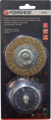 Набор щеток для электроинструмента Forsage F-BWS201а