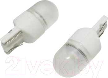 Комплект автомобильных ламп AVS T127 T10 / A40835S (2шт, белый)